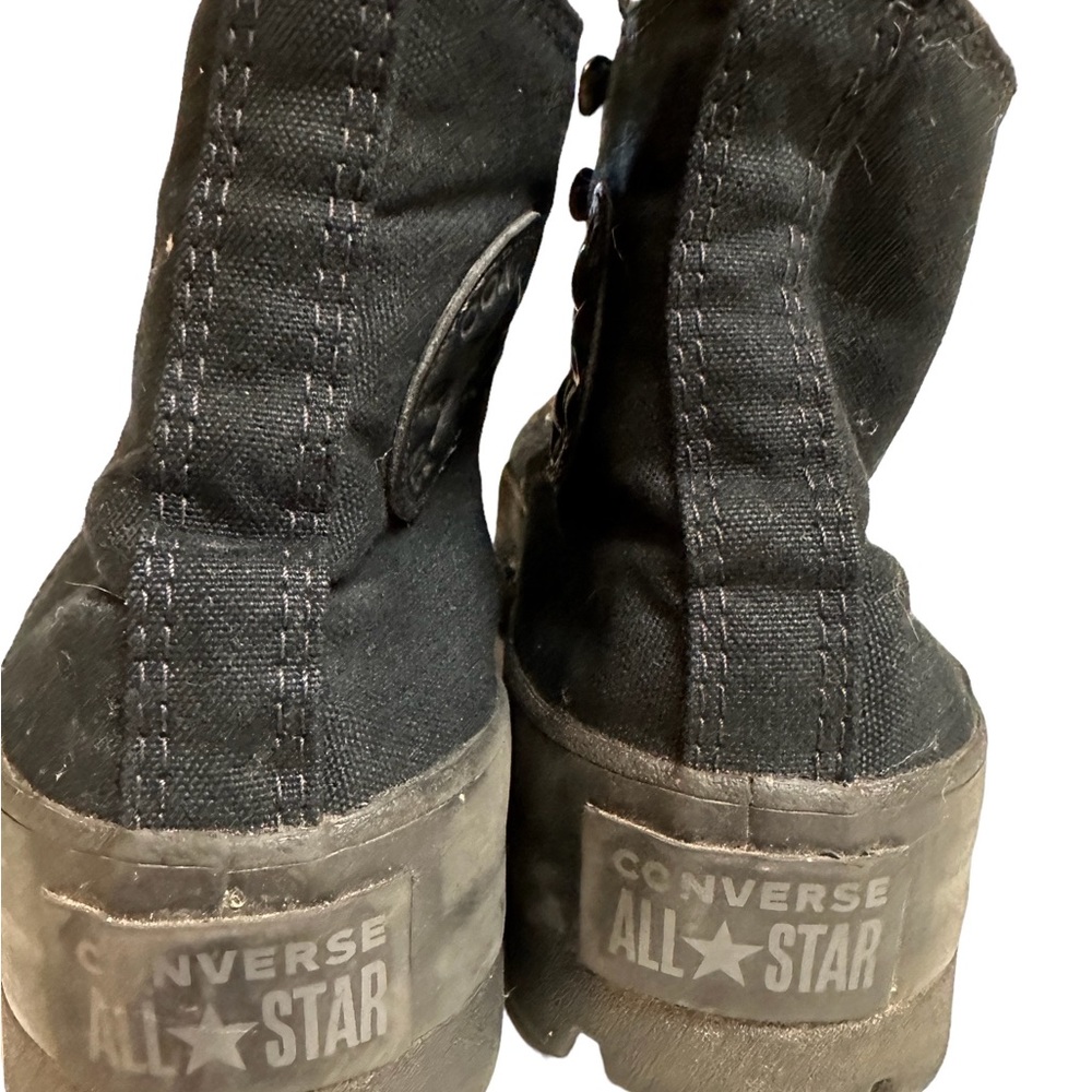 Womens Converse Chuck Taylor
All Star Hi Lugged Sneaker -Black Monochrome - Picture 6 of 8